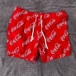 Pacsun x Coca Cola Swim Trunks - L